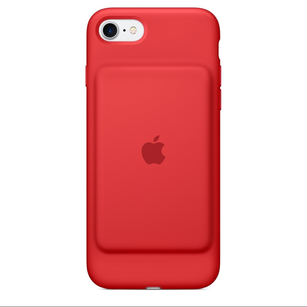 Red IPhone 8 Charging Case